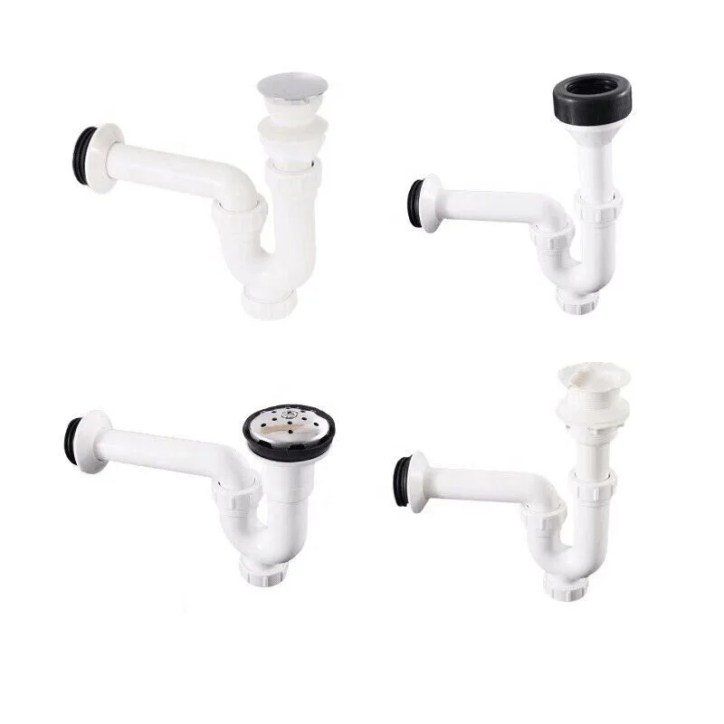 Plumbing Seal Plastic Drain Pipe Fitting And Parts Pipe Insert Elbow Plastic PP Hose Fittings Odor-resistant PVC Pipe Fitting