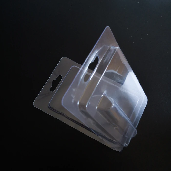 
Disposable Custom Plastic Clamshell Vape Cartridge Blister Packaging 500mg cartridge boxes 