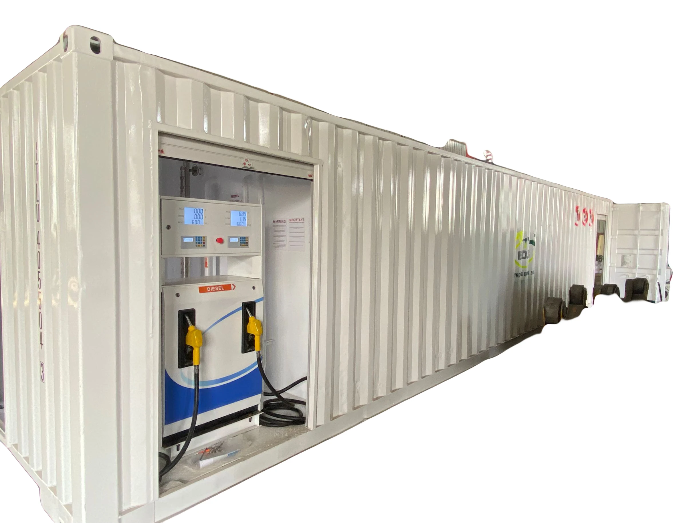 2024 Design Above Ground Industrial Storage Tank Mobile Fuel Dispenser Station Diesel Fuel Tanks For Sale Mobile Filling Station