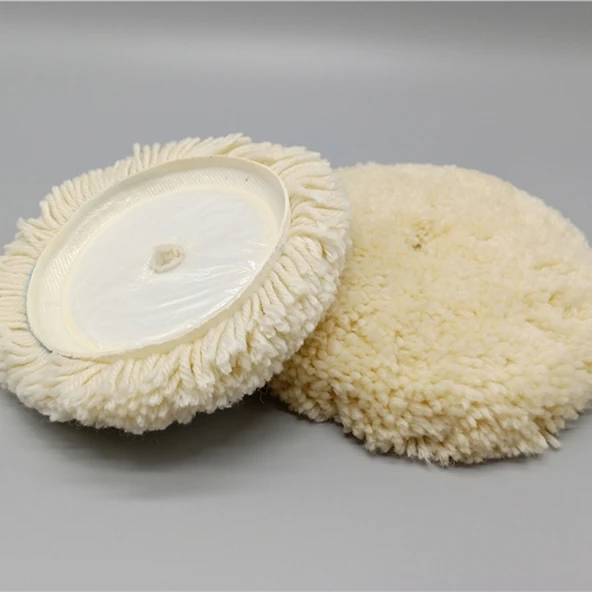 Горячая распродажа односторонняя шерстяная подушка для полировки