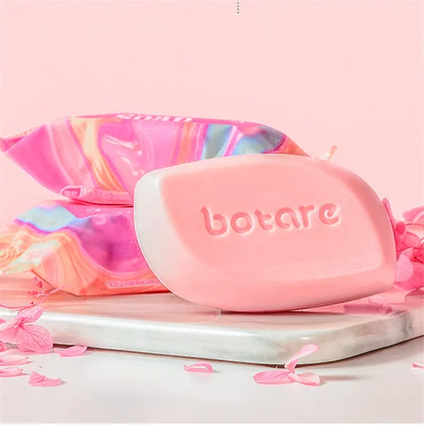 Logo printed soap base pimples soap shampoo soap