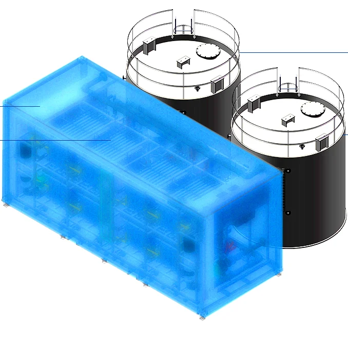 Профессиональный производитель систем потока ванадиевых ионов redox мощность VRFB 500 кВт или другого