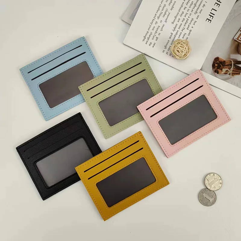 RU Wholesale small leather wallet women coin bag money clip many cards holder female purses short style wallets