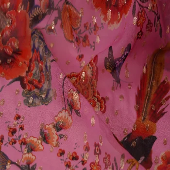 silk lurex dubai silk fabrics for clothes