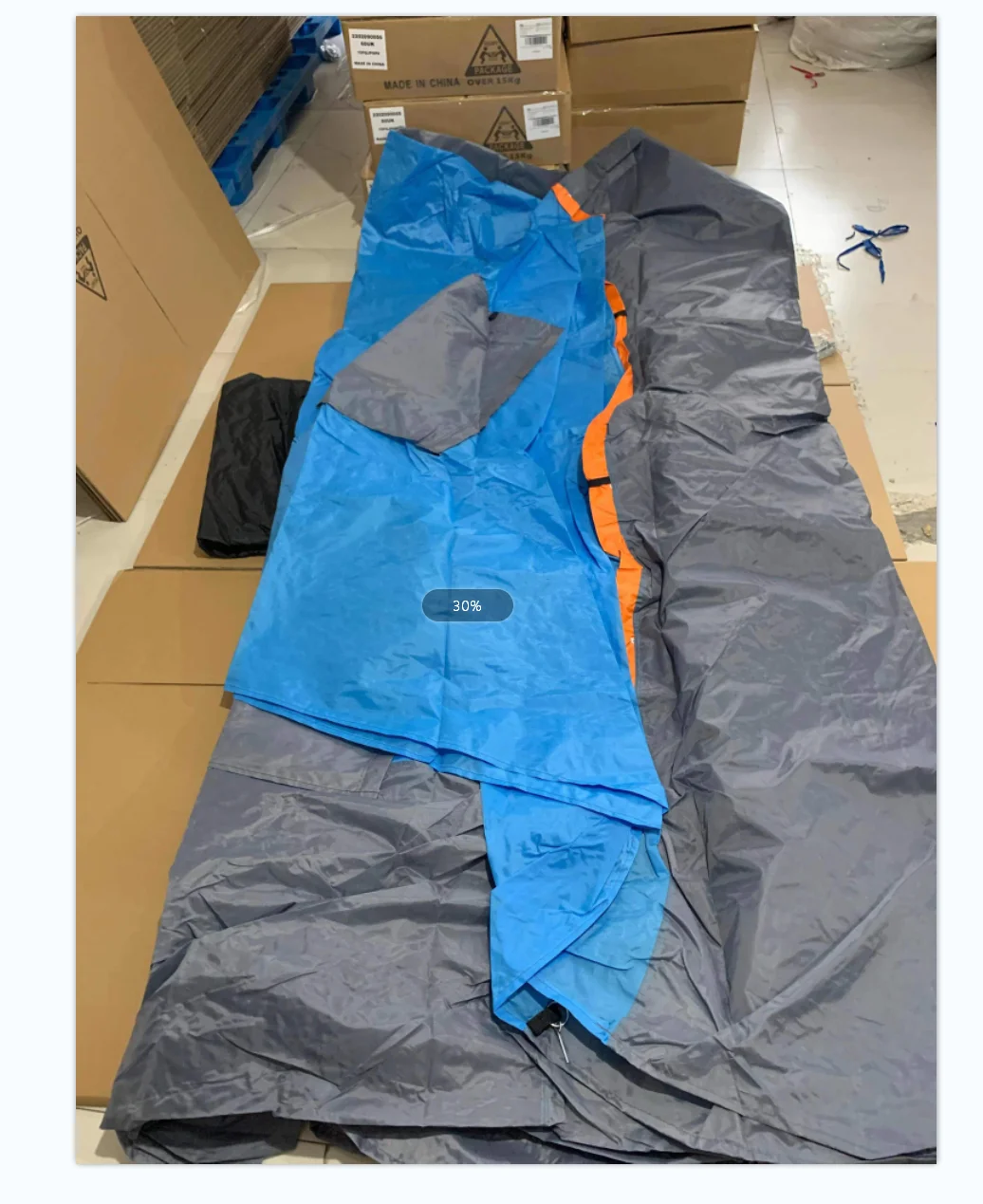 1 Bedroom 2 Living Room tent Travel Multi-person team rainproof 8-10 person tunnel tent