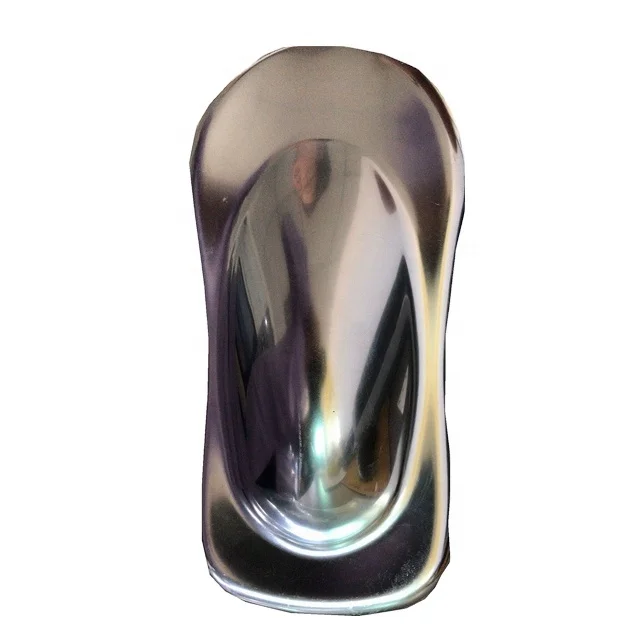 metallic chrome paint aluminium silver chrome mirror pigment for spray