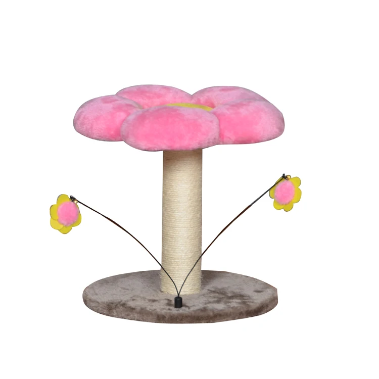 
Cat toys manufacturers oem cat tree furniture condo flower cat tree 