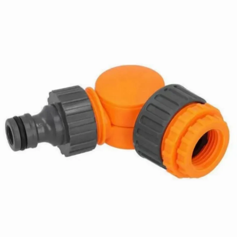 Quick Connector Splitter Degree Free Rotation Hose Fittings Water Tap Splitter Irrigation Water Connector Control Valve