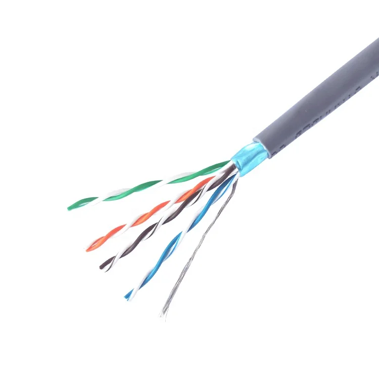 
Changbao Cat5e 1000ft 305m FTP STP SFTP SSTP 4 Pair 24AWG BC/CCA Internet Lan Cable 