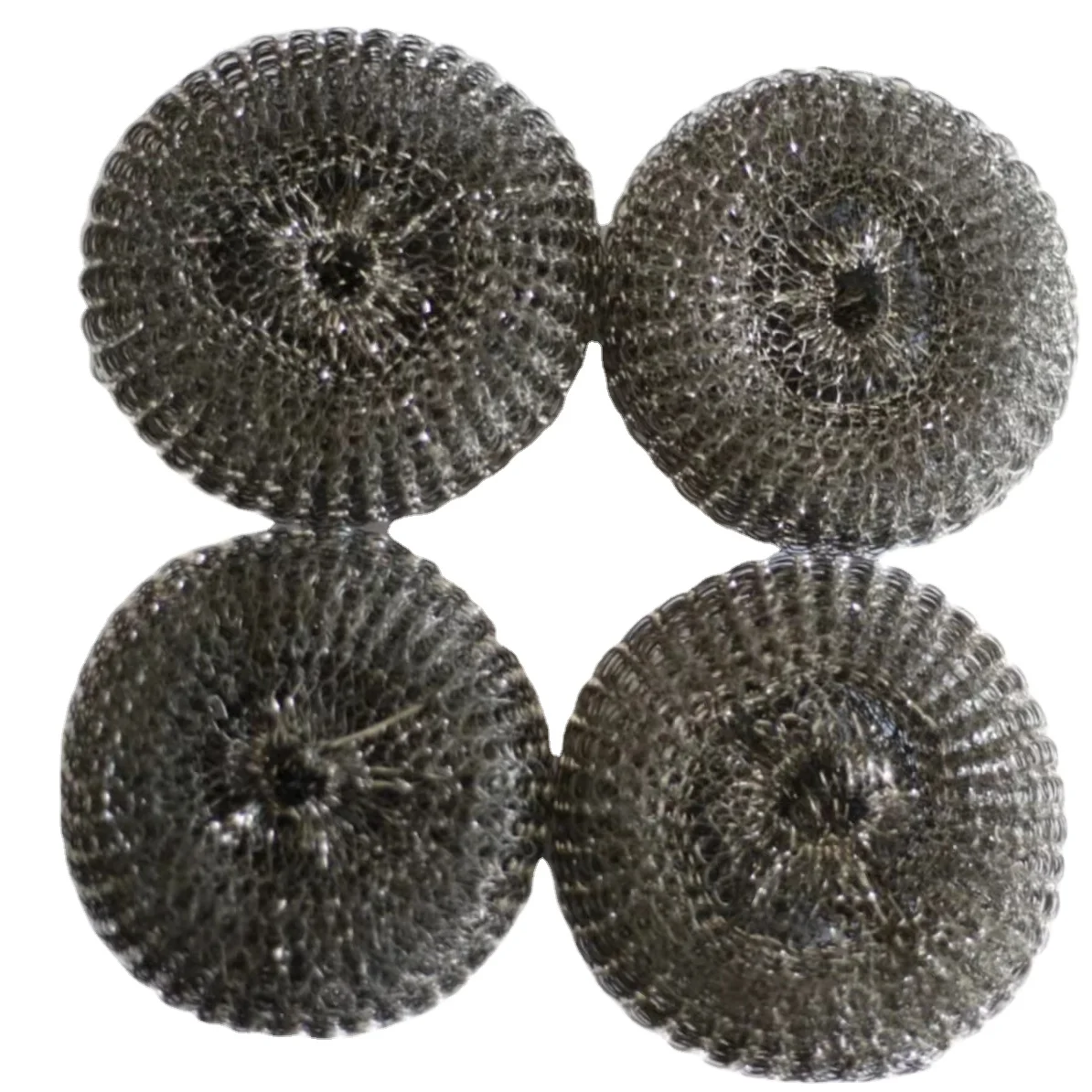 automatic scourer stainless spiral  wire ball