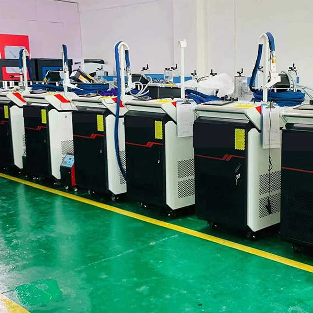 100w fiber laser cleaning machine raycus laser paint cleaning machines