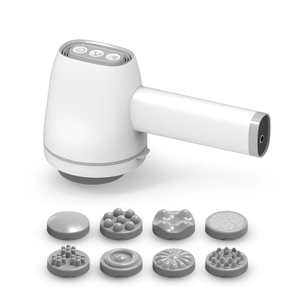 Ekang PL-668 New wireless USB type C Charging  9 in 1 Smart  masseur anti-cellulite relax spin tone body Massager