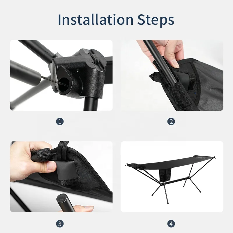 Quick storage folding camping cot hammock tent camping waterproof camp cot