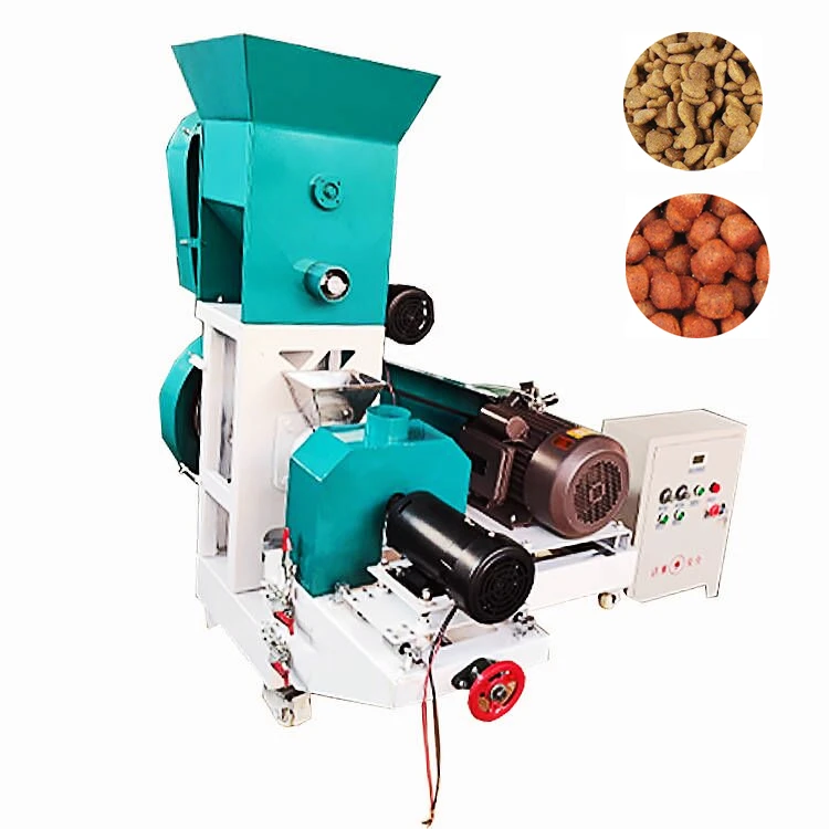 Fish Food Making Machine Portable Animal Bird Dog Cat Fish Feed Pelleting Making Machine Price