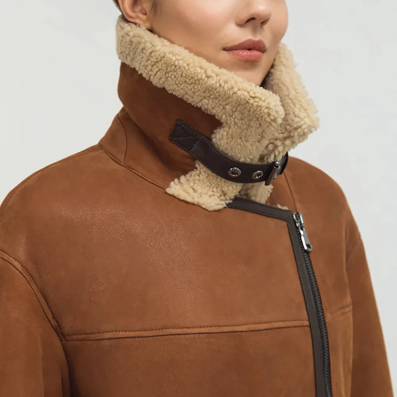 NAFA Factory Customize Womens Vintage Winter Warm Long Coat With Top Quality Affordable Price