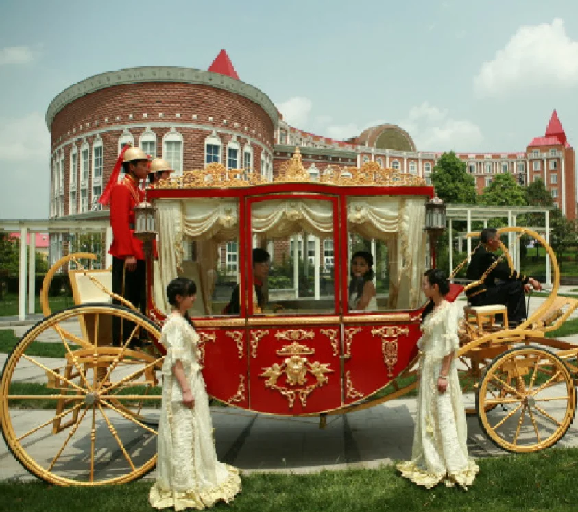 2020 New Design Factory Price Luxury Used Horse Drawn Royal Horse Carts/Horse Wagons/Horse Carriages for Sale