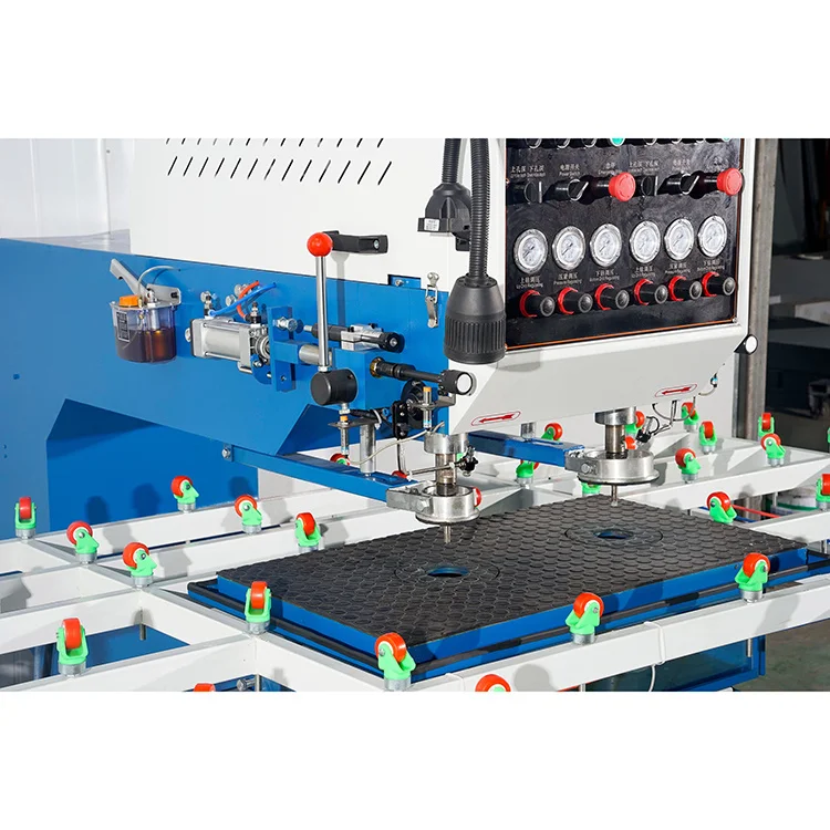 Auto Vertical CNC Glass 3 Axis Driller For Automotive And Furniture Glass