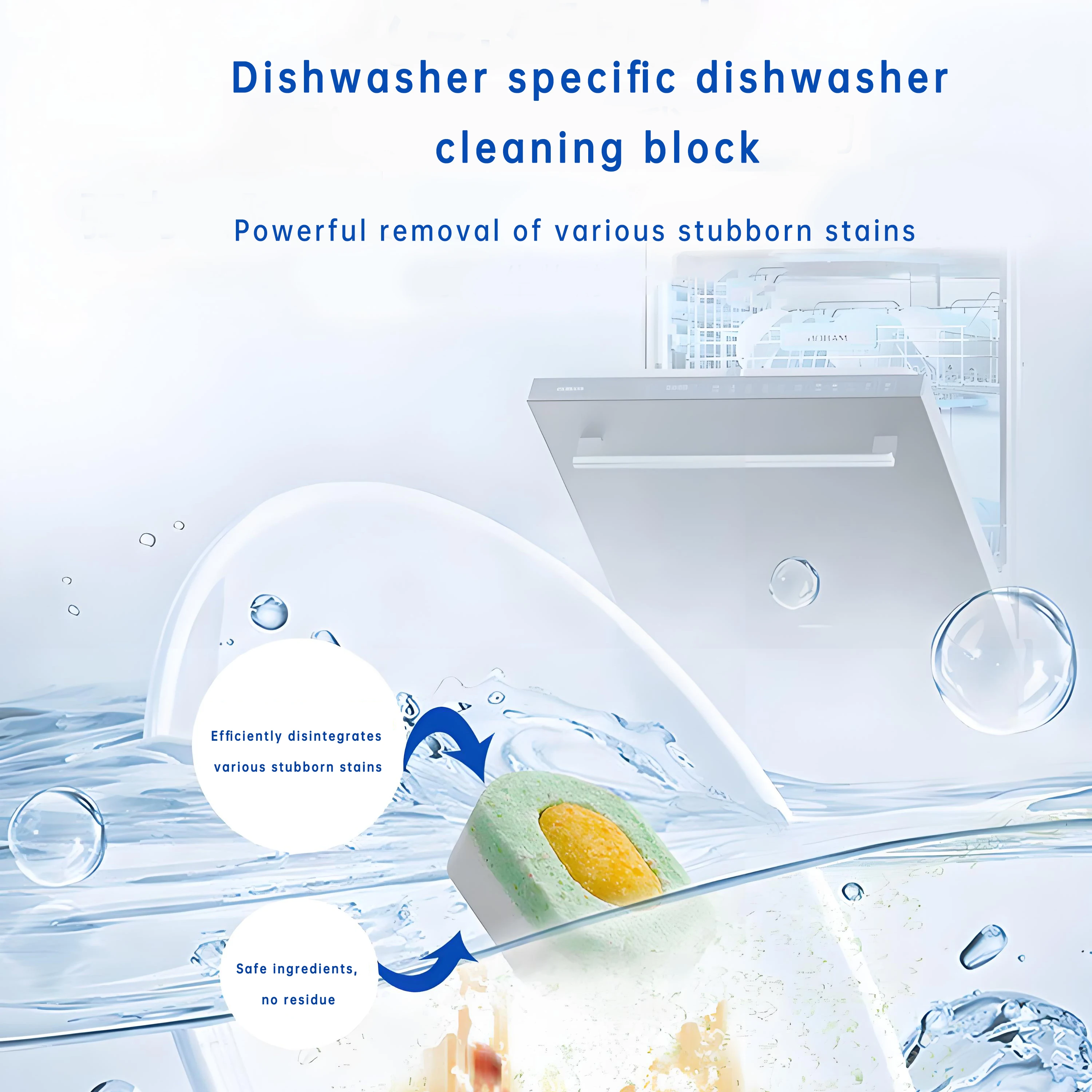 Phosphate free 3 in 1 Effective Dishwasher Detergent Cleaning Tablets 20g  Cheap Dishwasher Tablets