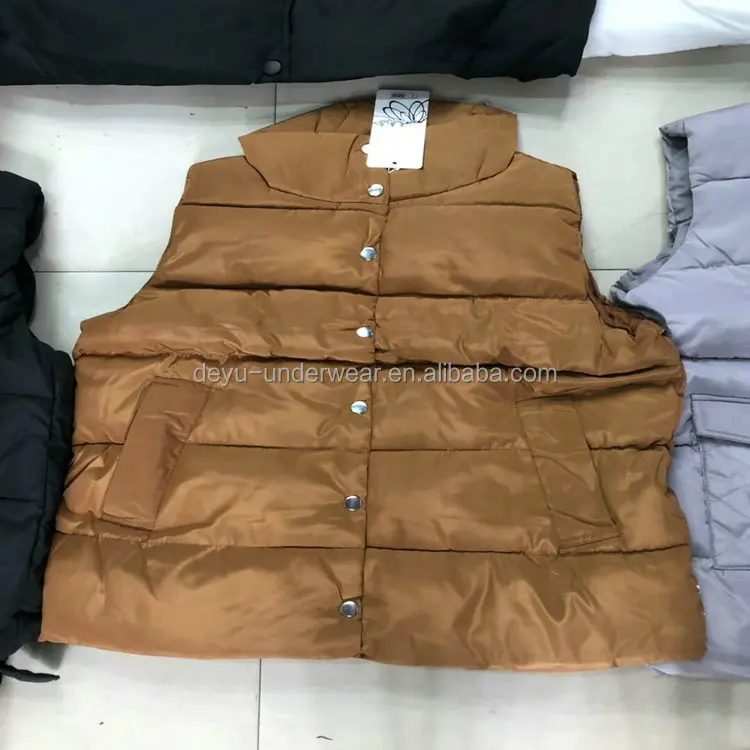 4,35 USD модель DZL012 Размер L-4XL смешивать стили женский зимний жилет теплый пуховый жилет