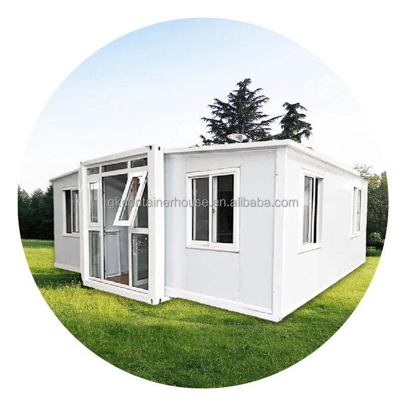 China Manufacturer Prefab Steel Modular Tiny Home Portable 20ft 40ft Expandable Folding Container House