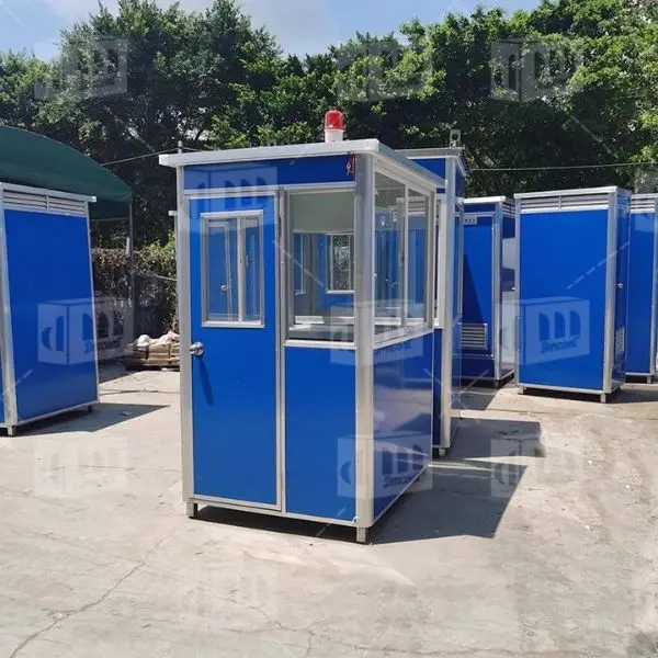Dreammaker Detachable Standard Size Outdoor Prefabricated Portable Stainless Steel Sentry Box Guard House Security Booth Parking