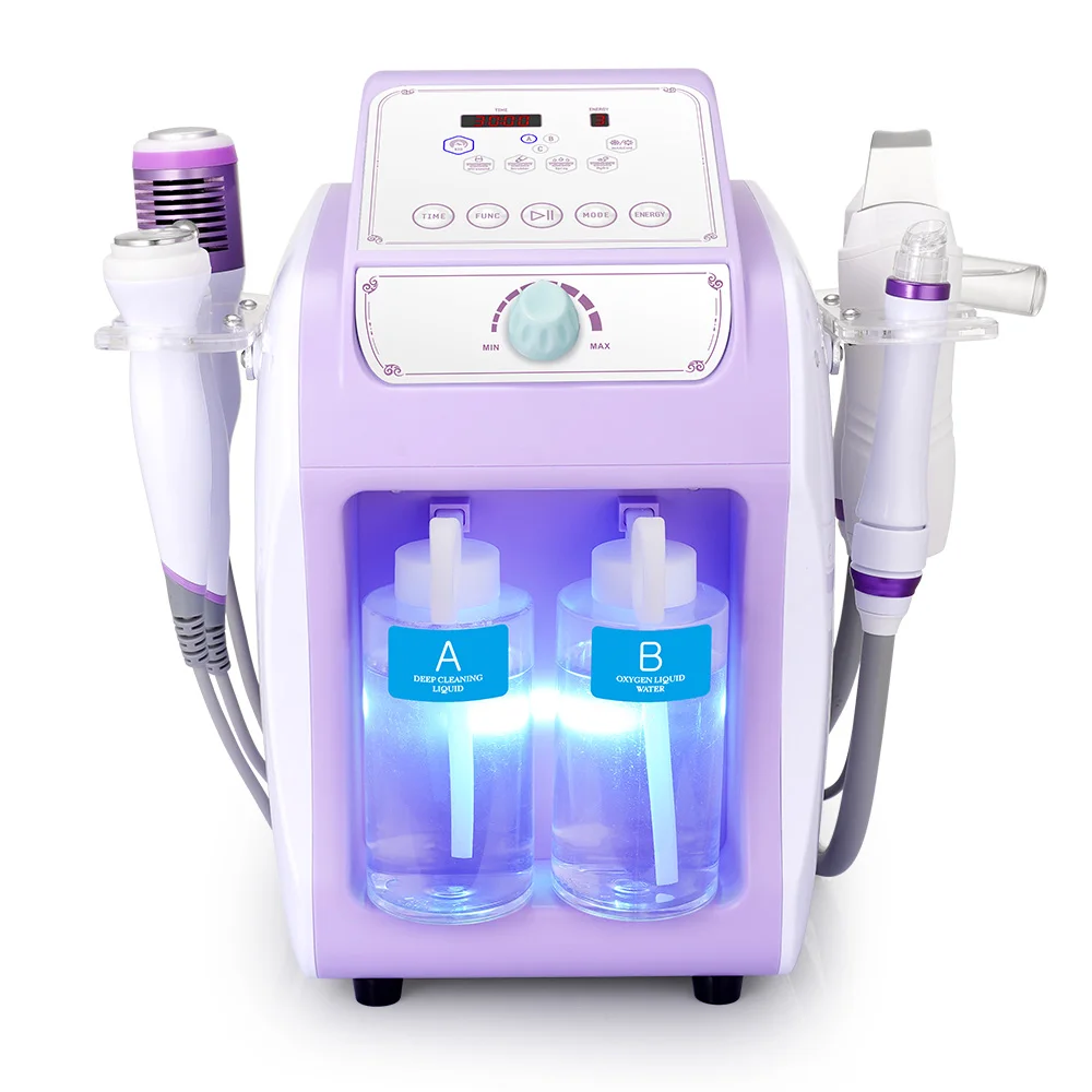9 in 1 Spa Use Korea Skin Rejuvenation Dermabrasion Pore Cleaner Aqua Peeling Hydrodermabrasion Facial Machine in Clearance