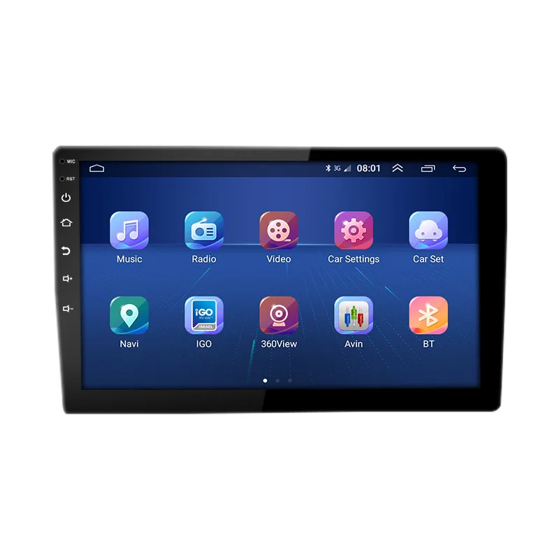 5760 9Inch 2 Din Android 10 Car Radio 2+32GB Android Auto Universal  Car Video Player GPS Navigation WiFi phone link Car play