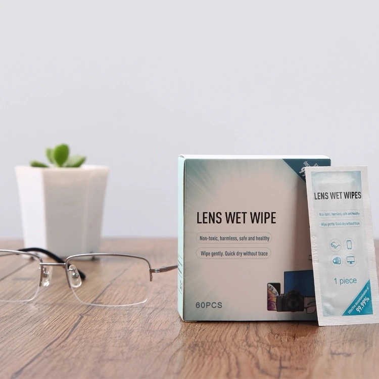 Лидер продаж, влажные салфетки для чистки линз