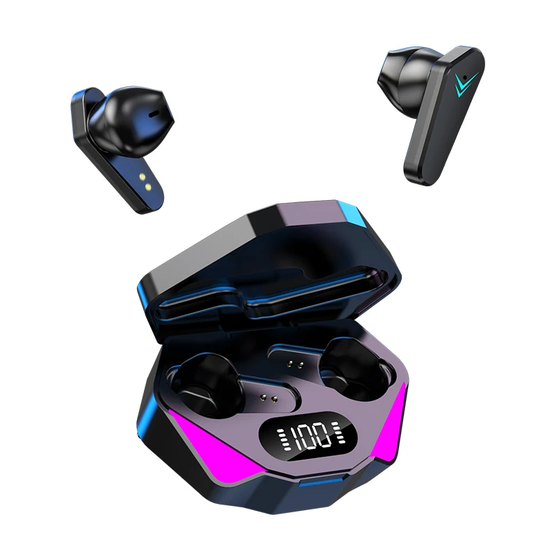 Новинка 2022 100%, игровые наушники Super Extra Bass, профессиональные игровые дорожные наушники X15 TWS BT 5,0, игровые наушники-вкладыши