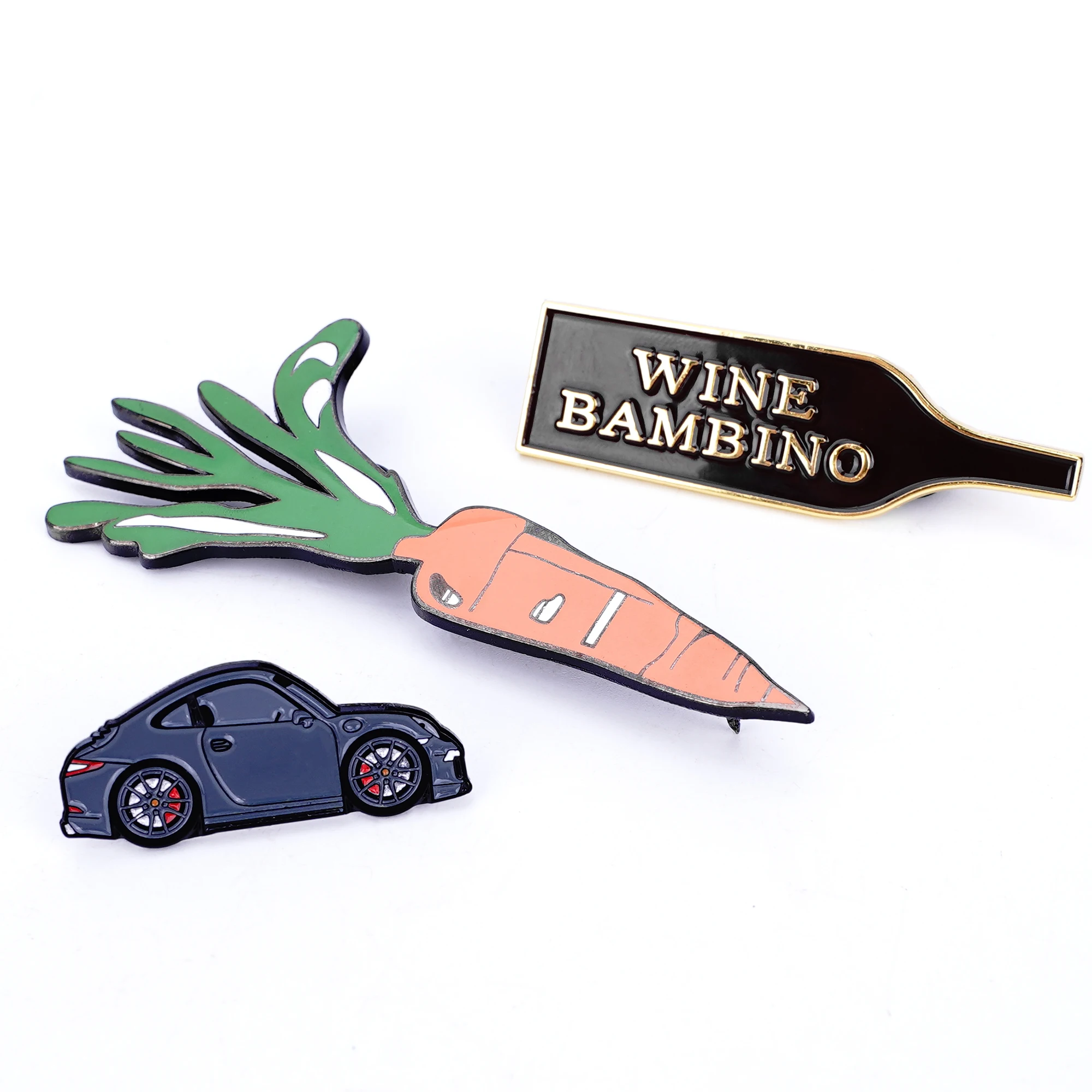 Personalized Metal Crafts Custom Logo Car Pin Badge Soft And Hard Enamel Lapel Badge Pin