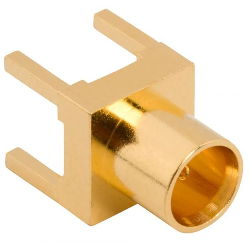 MCX Type Female Socket Mount PCB Board straight 50ohm RF Coax Adapter Connectors