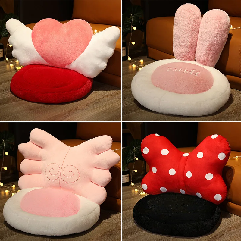 love Sweetheart Chair cushion seat pads backrest pillows Back care pads cushions for office home sofa school for girl