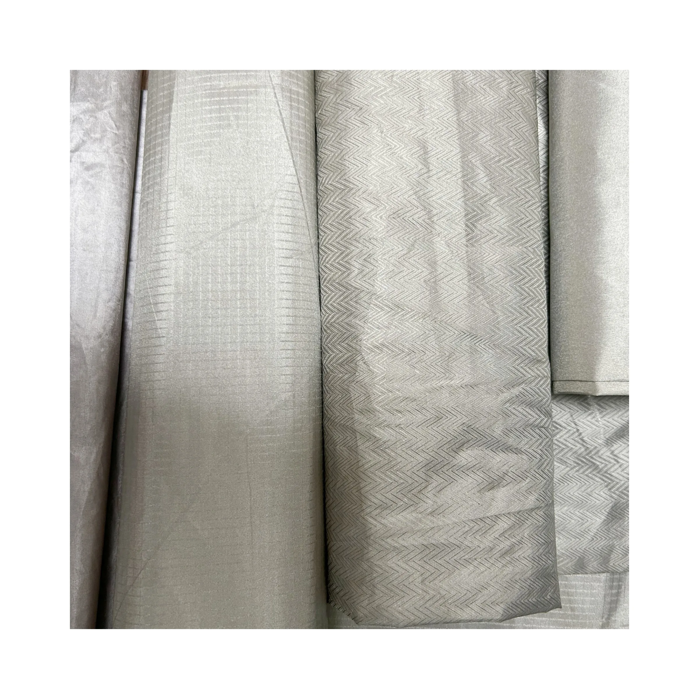 Signal blocking fabric RFID blocking and EMF Conductive Anti Radiation RFID Blocking Fabric for wallet lining