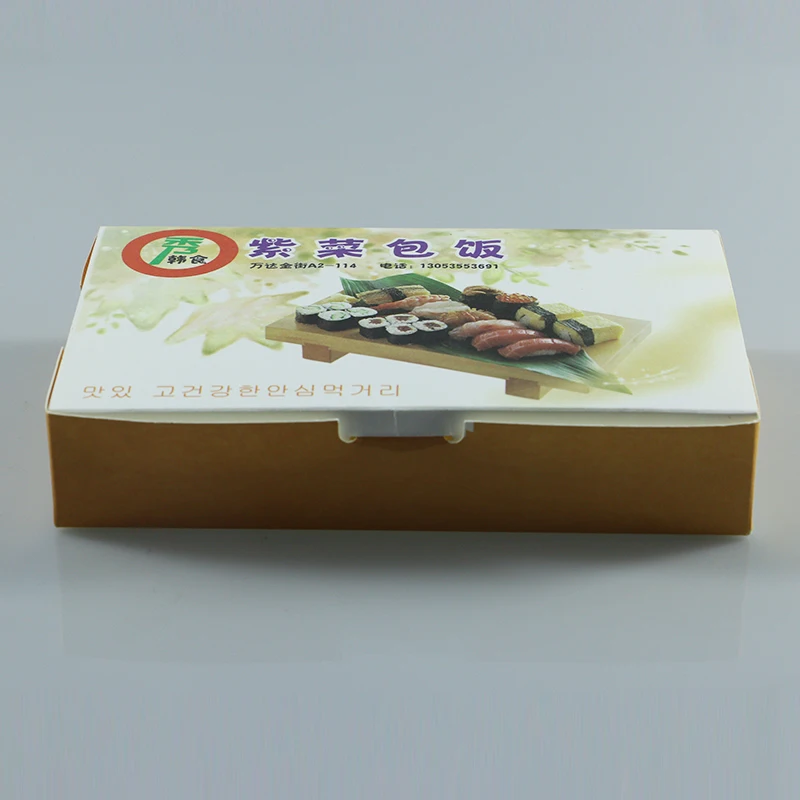 Disposable Eco-friendly Paper Sushi Box