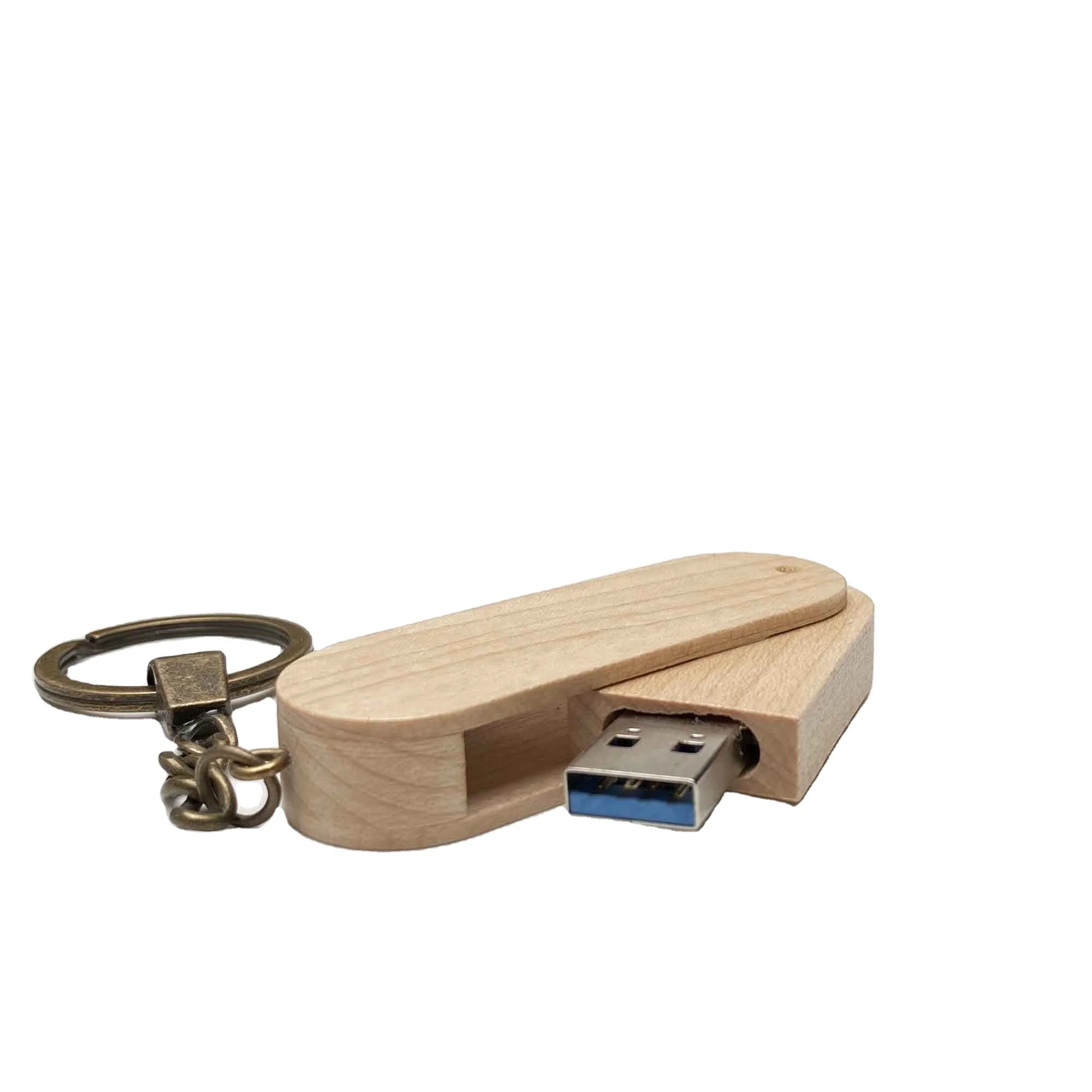 Custom Wooden USB Flash Drive Personalized Gift for Him and Her to Save Family Photos Business & Promotional Item