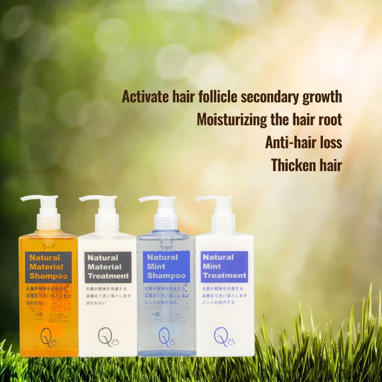 Organic Anti Hair Loss Rosemary Mint Herbal Extracts And Essences Hair Growth Shampoo And Conditioner Set