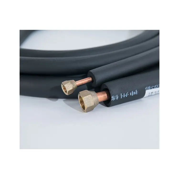 Heavy Duty Tube Air Conditioner Insulated Copper Aluminum Pipe