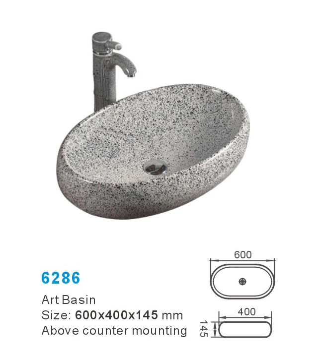 Sanitary Ware Manufacturer Above Counter Mounting Basin Color Sink Bathroom Modern Style Ceramic Wash Basin