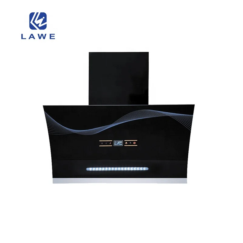 Home Appliance Kitchen Cooker Hood Vertical Chimney Extractor Wall Mounted range hoods for Household and Hotel