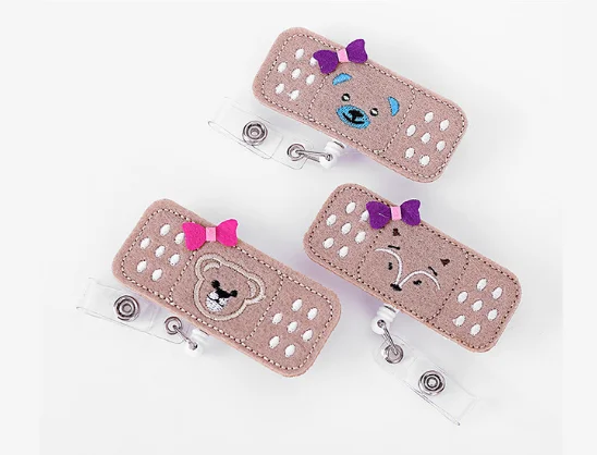 
Camellia Badge Reels, 24 in Retractable Cord with Rotating Alligator Clip, Assorted Colors ID/Name Badge Holder Clip for Nurse 