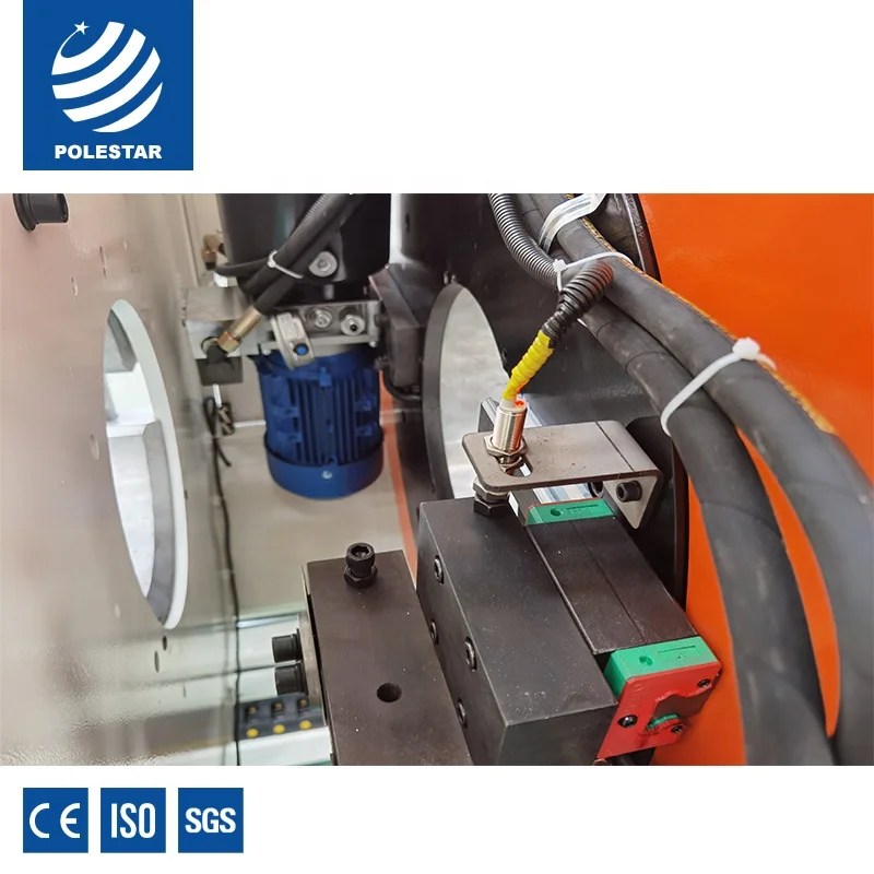 Polestar Machinery Automatic 75 250 mm PE PP pipe cutter planetary dust free pipe cutting machines