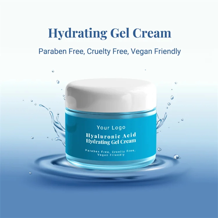 Free sample moisturizer face gel cream hydrating water face gel