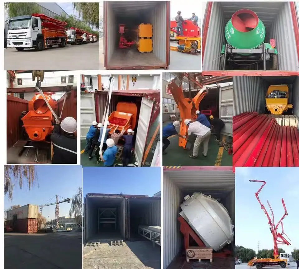 JBT40 mobile concrete mixer pump factory price