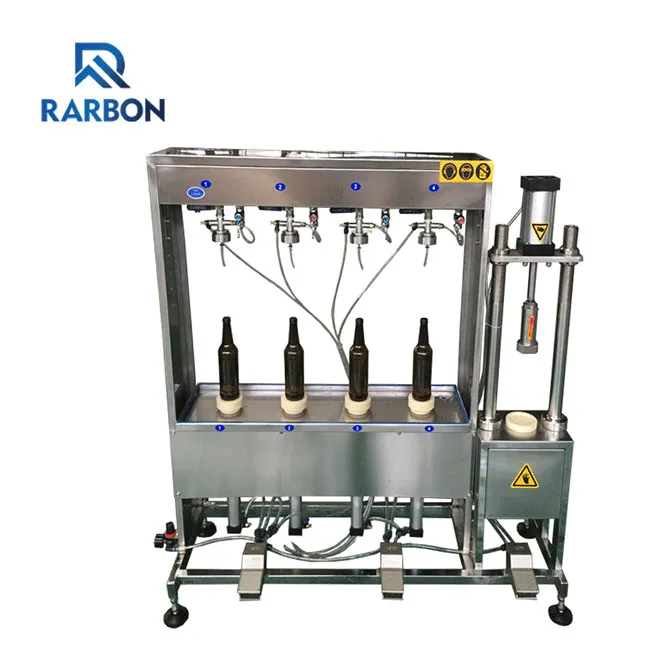 Semi-automatic Bottling Equipment Bottle Washing Filling Capping Machine For Beer Brewery Carbonated Drinks Soda Water