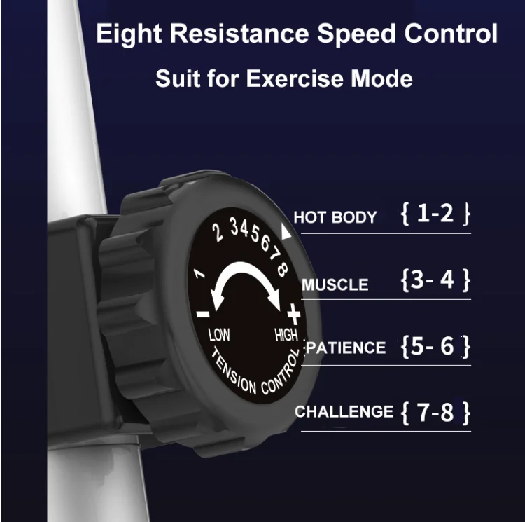 RUIBU Magnetic Elliptical outdoor Trainer Fitness Exercise Equipment Elliptical Bike