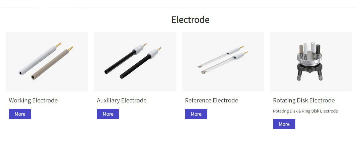 Electron Microscope Dual Purpose EE006e2 PEEK PTFE Nickel Disk Electrode