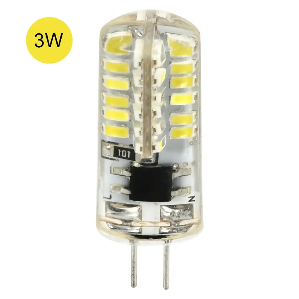 Высокая яркость 3000K G4 AC 12V 110V 220V 2835 SMD Светодиодная лампа для ландшафтного освещения