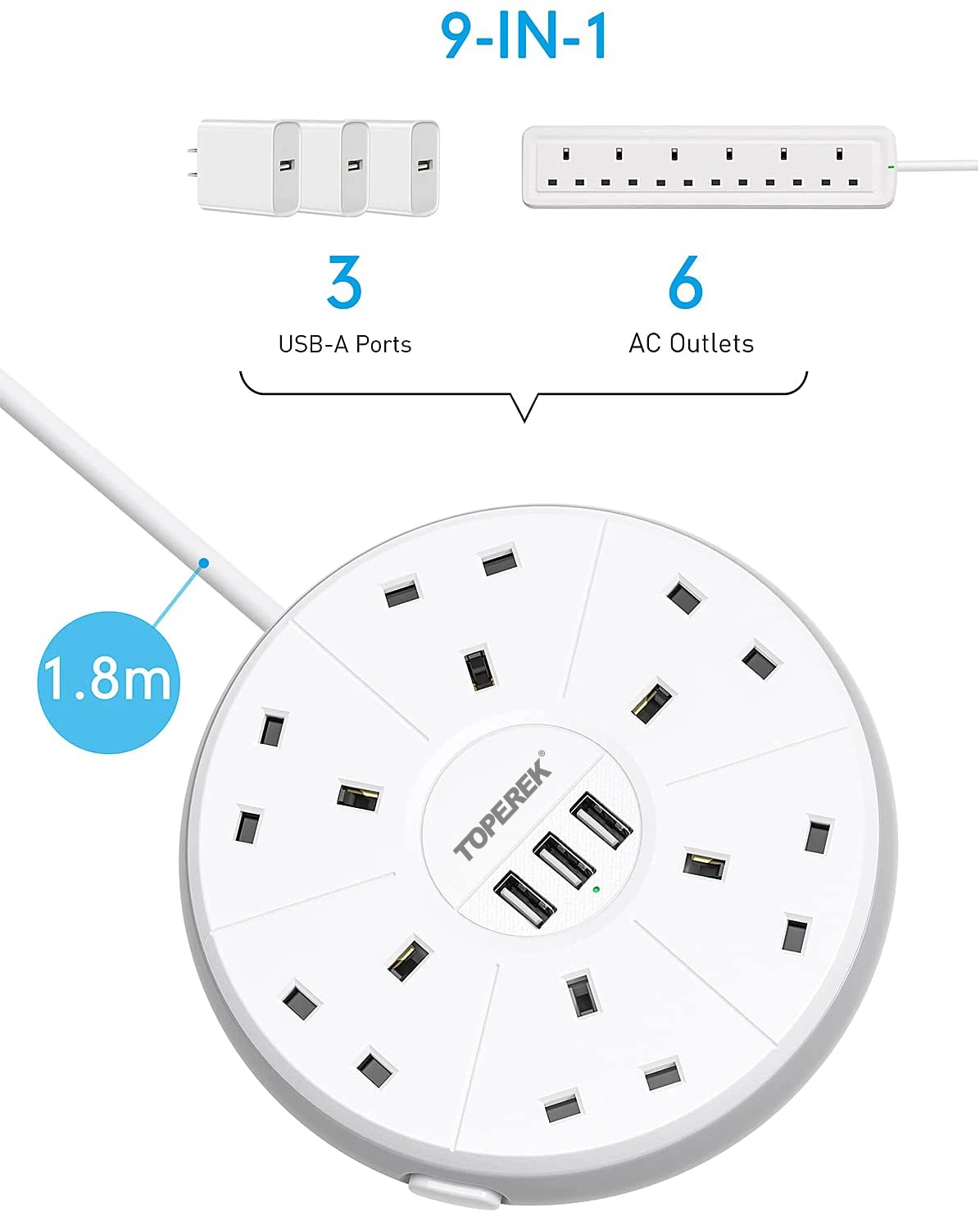 manufacturer High-quality USB electric extension board cord socket