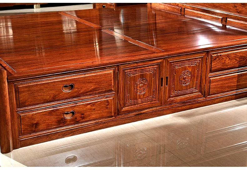 
bed frame with storage wood chambre letto matrimoniale cama casal karyola recamara cajoneras de almacenaje comodino arredo 