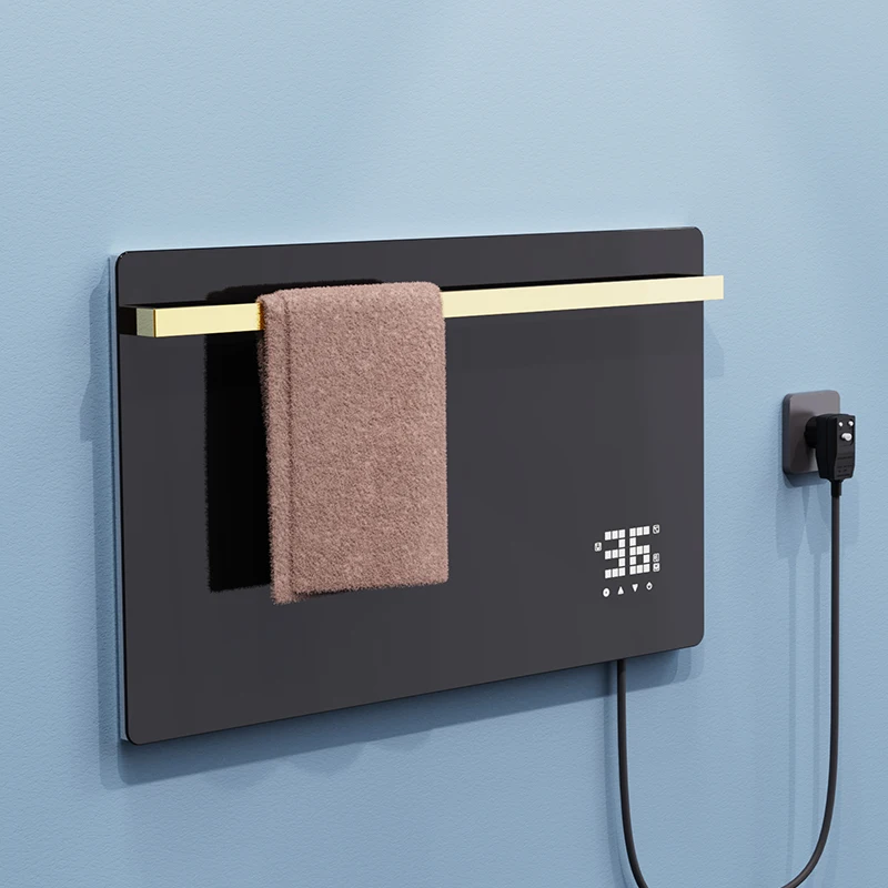 FAAO Indoor Clothes Dryer Bathroom Towel Drying Rack Electric Heated Towel Rail Towel Warmer